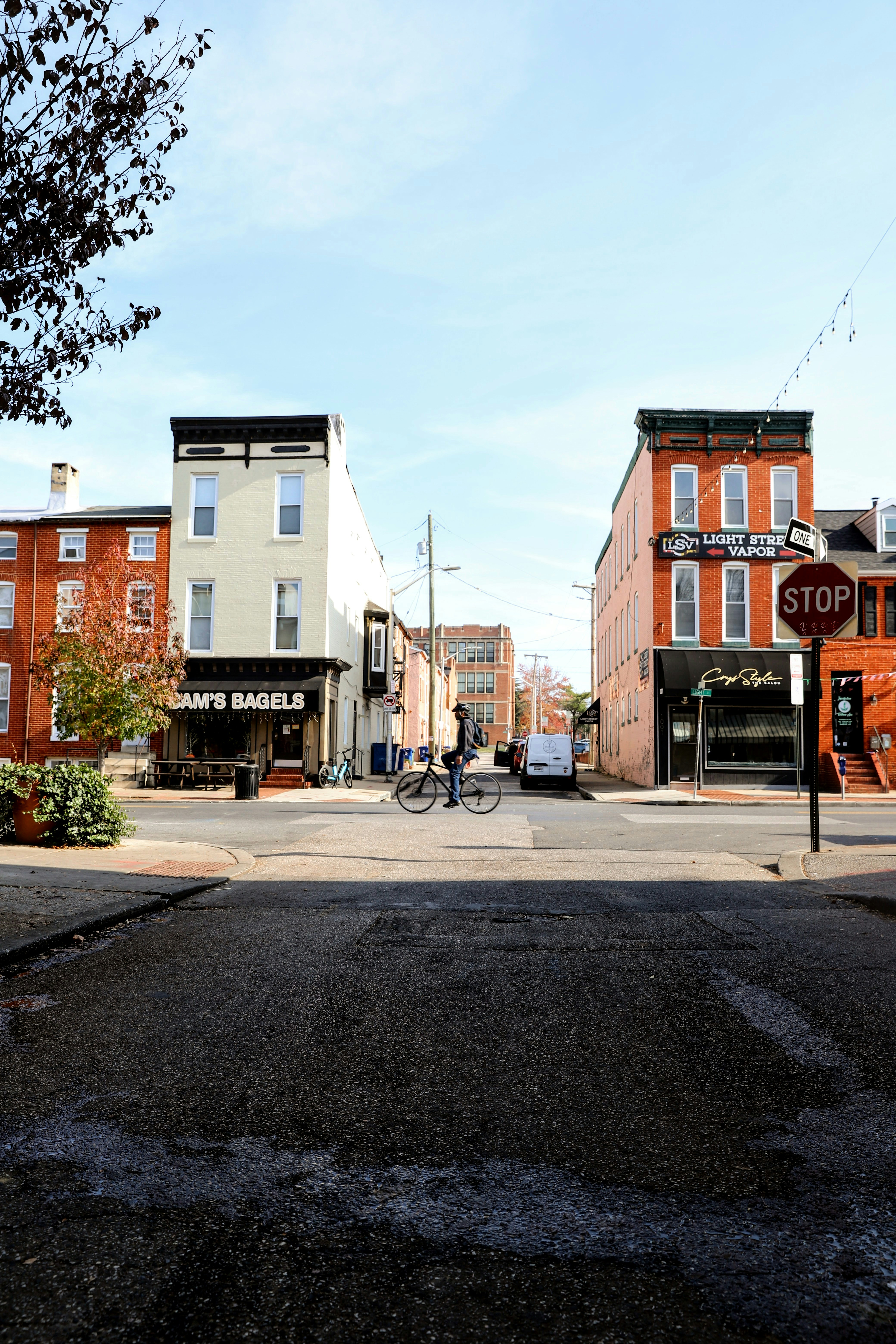 Baltimore neighborhood street